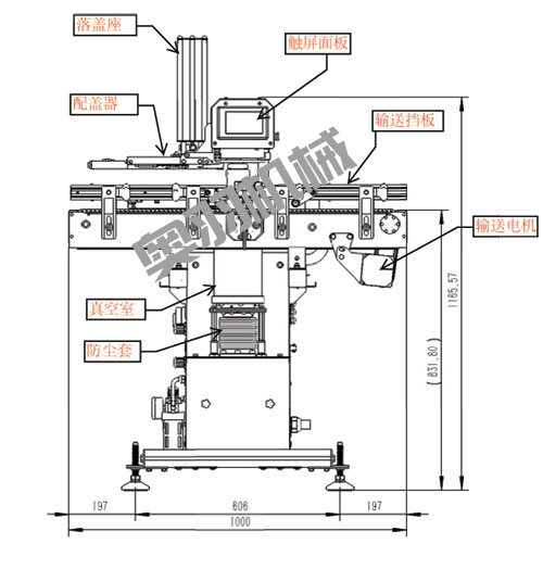 AY-90A全自動(dòng)醬料玻璃瓶真空旋蓋機(jī)_http://www.financialpredictions.com_自動(dòng)旋蓋設(shè)備系列_第2張