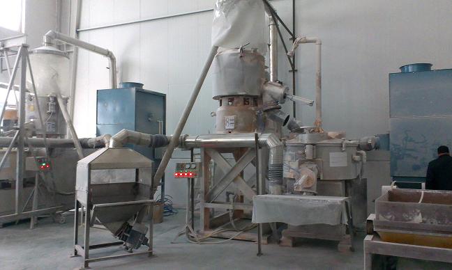 河北雄縣PVC混料機(jī)、擠出機(jī)除塵系統(tǒng)除塵器已交付使用